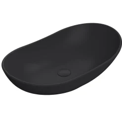 Harbour Curved Matt Finish Countertop Basin - 615 x 360mm