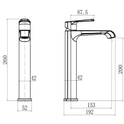 Harbour Essence Tall Mono Basin Mixer Tap