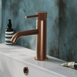 Harbour Fluted Mono Basin Mixer Tap & Waste