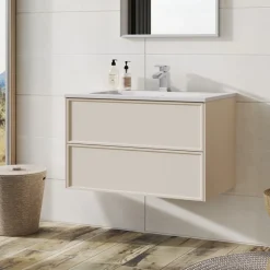 Harbour Form 800mm Wall Mounted Vanity Unit & Basin
