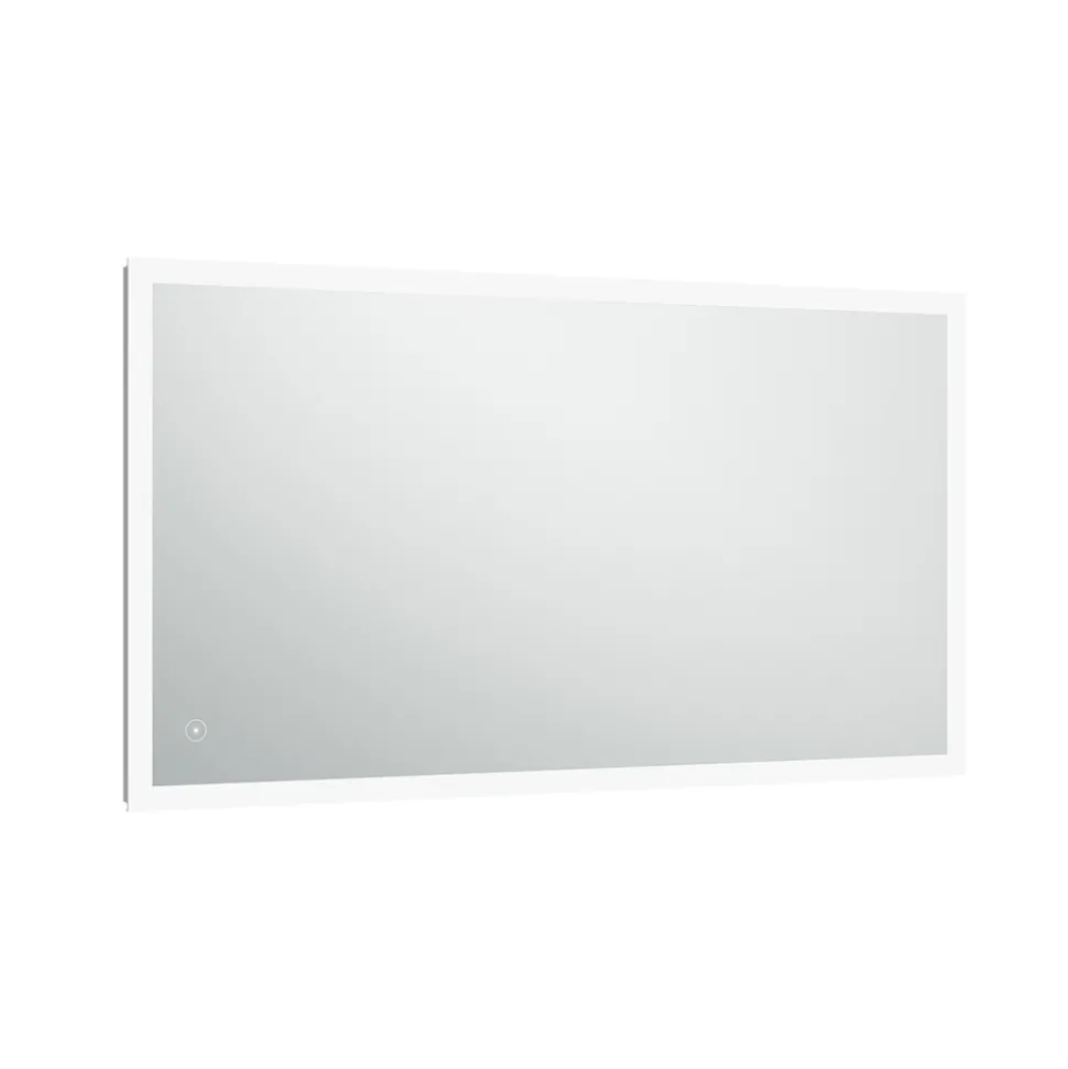 Harbour Glow LED Mirror with Demister Pad & Infrared Touch Button - 450 x 800mm