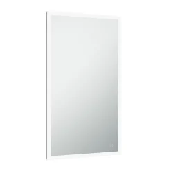Harbour Glow LED Mirror with Demister Pad & Infrared Touch Button - 450 x 800mm
