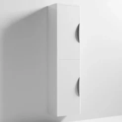 Harbour Grace 1400mm Tall Storage Unit - Gloss White