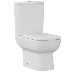 Harbour Icon Bathroom Suite with Rimless Toilet & Double Ended Bath