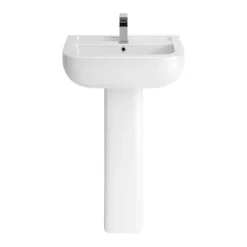 Harbour Icon 550mm 1 Tap Hole Basin & Pedestal