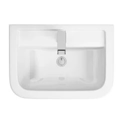 Harbour Icon 550mm 1 Tap Hole Basin & Pedestal