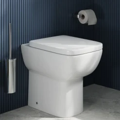 Harbour Icon Rimless Back to Wall Comfort Height Toilet & Soft Close Seat