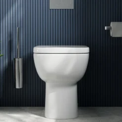 Harbour Icon Rimless Back to Wall Comfort Height Toilet & Soft Close Seat