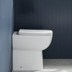 Harbour Icon Rimless Back to Wall Comfort Height Toilet & Soft Close Seat
