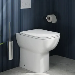 Harbour Icon Rimless Back to Wall Comfort Height Toilet & Soft Close Seat