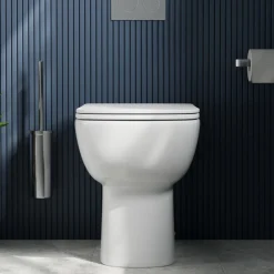 Harbour Icon Rimless Back to Wall Comfort Height Toilet & Soft Close Seat
