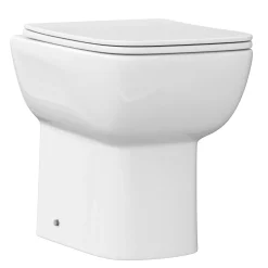 Harbour Icon Rimless Back to Wall Comfort Height Toilet & Soft Close Seat