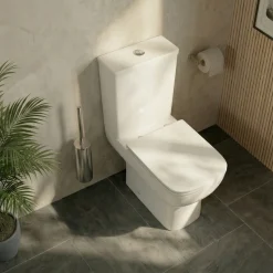 Harbour Icon Rimless Close Coupled Toilet & Soft Close Seat