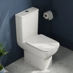 Harbour Icon Rimless Close Coupled Toilet & Soft Close Seat