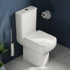 Harbour Icon Rimless Comfort Height Close Coupled Toilet & Soft Close Seat