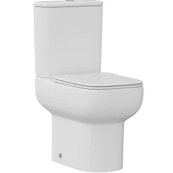 Harbour Icon Rimless Comfort Height Close Coupled Toilet & Soft Close Seat
