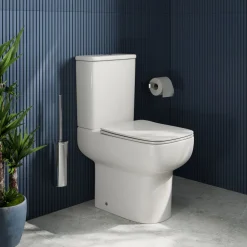 Harbour Icon Rimless Comfort Height Close Coupled Toilet & Soft Close Seat
