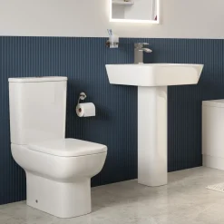 Harbour Icon Rimless Toilet & Basin Bathroom Suite