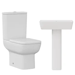 Harbour Icon Rimless Toilet & Basin Bathroom Suite