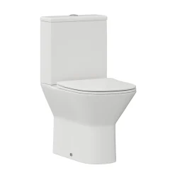 Harbour Identity Close Coupled Rimless Back to Wall Toilet & Soft Close Seat