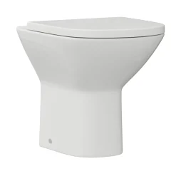 Harbour Identity Comfort Height Rimless Back to Wall Toilet & Soft Close Seat