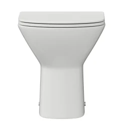 Harbour Identity Comfort Height Rimless Back to Wall Toilet & Soft Close Seat