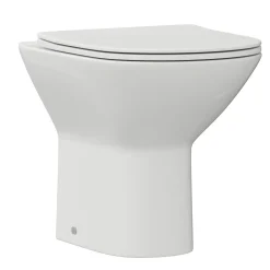 Harbour Identity Comfort Height Rimless Back to Wall Toilet & Soft Close Seat