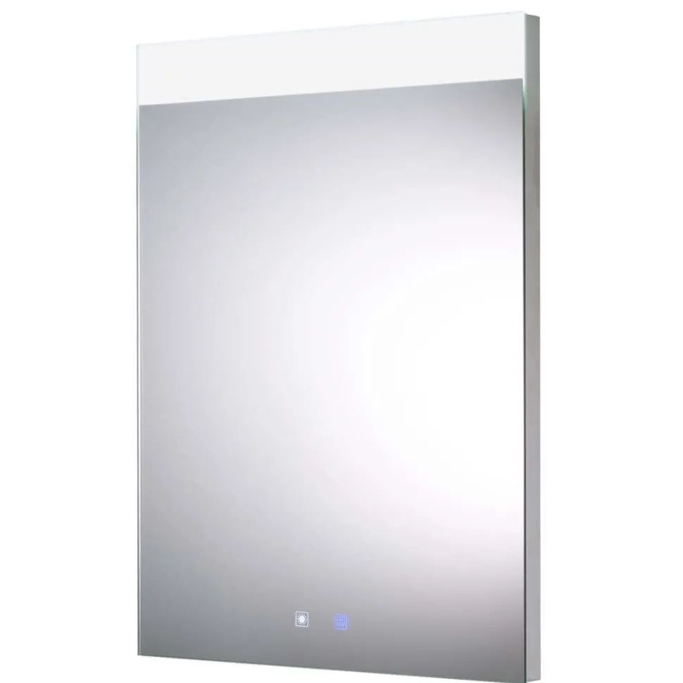 Harbour Identity LED Mirror with Demister Pad & Infrared Touch Button - 500 x 700mm