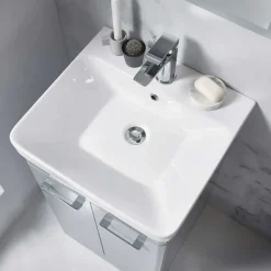 Harbour Identity 600mm Floorstanding Vanity Unit & Basin