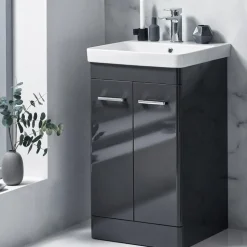 Harbour Identity 500mm Floorstanding Vanity Unit & Basin