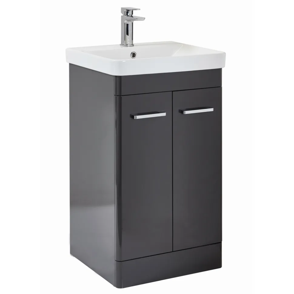 Harbour Identity 500mm Floorstanding Vanity Unit & Basin