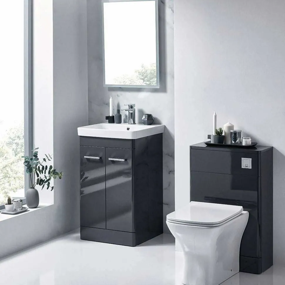 Harbour Identity 500mm Floorstanding Vanity Unit & Basin