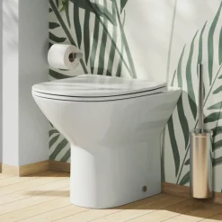 Harbour Identity Rimless Back to Wall Toilet & Soft Close Seat