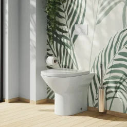 Harbour Identity Rimless Back to Wall Toilet & Soft Close Seat