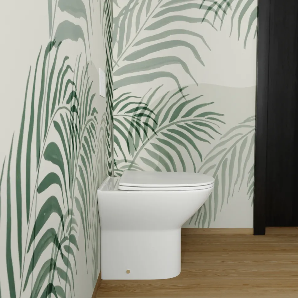 Harbour Identity Rimless Back to Wall Toilet & Soft Close Seat