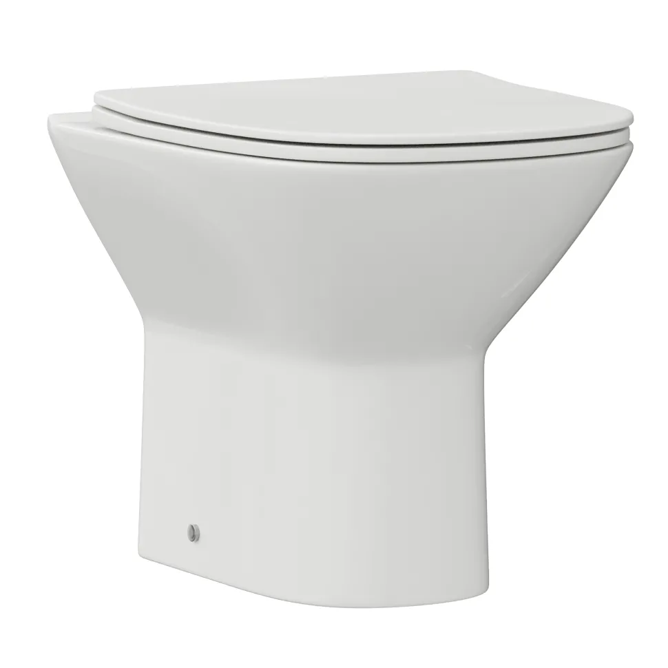 Harbour Identity Rimless Back to Wall Toilet & Soft Close Seat