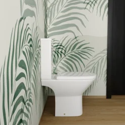 Harbour Identity Rimless Close Coupled Toilet & Soft Close Seat