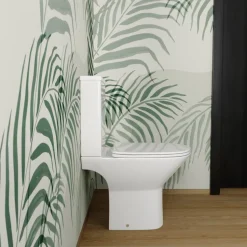 Harbour Identity Rimless Close Coupled Toilet & Soft Close Seat