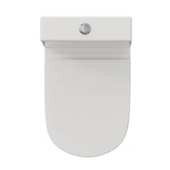 Harbour Identity Rimless Close Coupled Toilet & Soft Close Seat