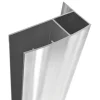 Harbour i6 & i8 Chrome Shower Enclosure Extension Piece