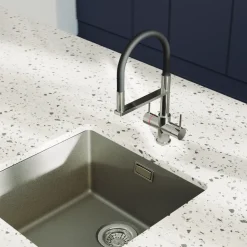 Harbour 4-in-1 Flexi Spout Instant Boiling Water Tap with WRAS-Approved Digital Boiler & Filter