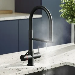 Harbour 4-in-1 Flexi Spout Instant Boiling Water Tap with WRAS-Approved Digital Boiler & Filter