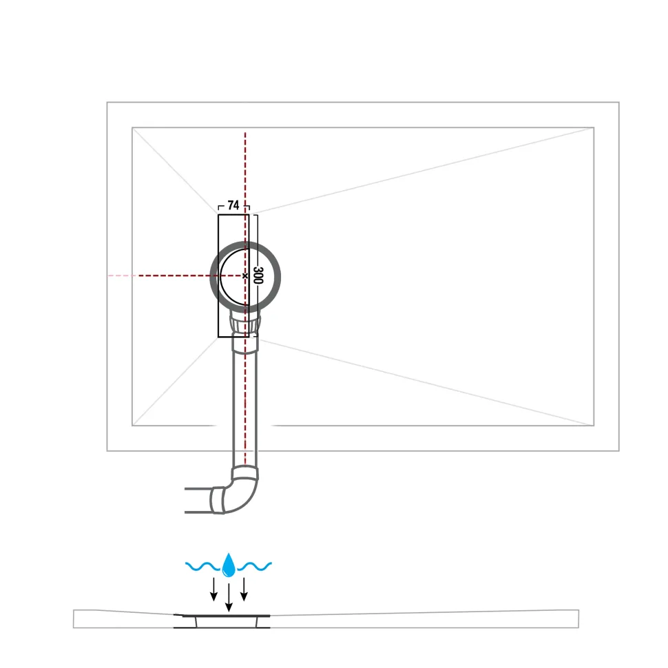 Harbour Linear Shower Waste and Grid Cover