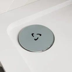 Harbour Luxury 90mm Metal Topped Shower Tray Waste