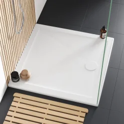 Harbour 28mm Luxury Stone Square Shower Tray