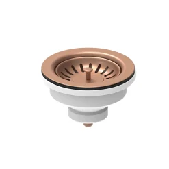 Harbour 90mm PVD Copper Basket Strainer Kitchen Sink Waste
