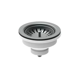 Harbour 90mm PVD Gunmetal Basket Strainer Kitchen Sink Waste