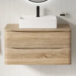 Harbour Origin 900mm Wall Mounted Vanity Unit & Countertop