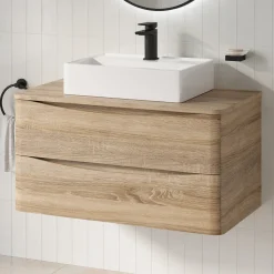 Harbour Origin 900mm Wall Mounted Vanity Unit & Countertop