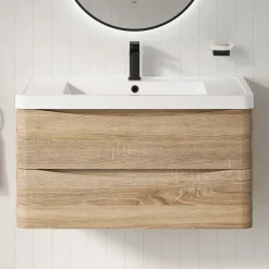 Harbour Origin 900mm Wall Mounted Vanity Unit & Basin